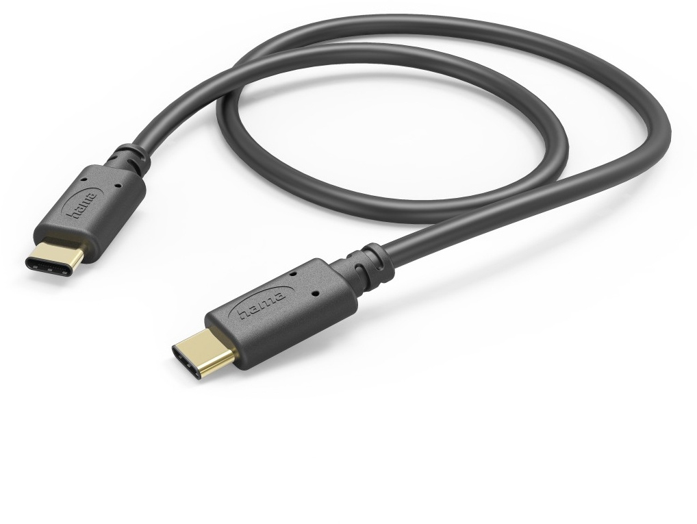Кабель Hama 00201591 USB Type-C (m)-USB Type-C (m) 1.5м черный