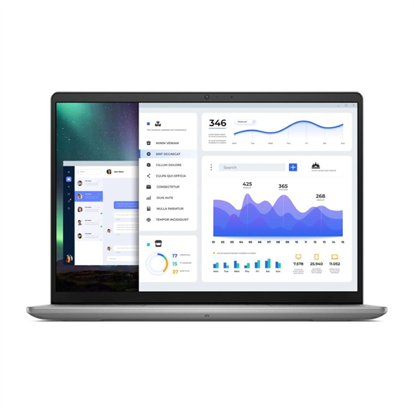 Ноутбук DELL Vostro 3440 Core i5-1334U 14' FHD+ 16GB (2x8GB) DDR4 512GB SSD,Backlit,Linux,1,5kg, (3400-5654)