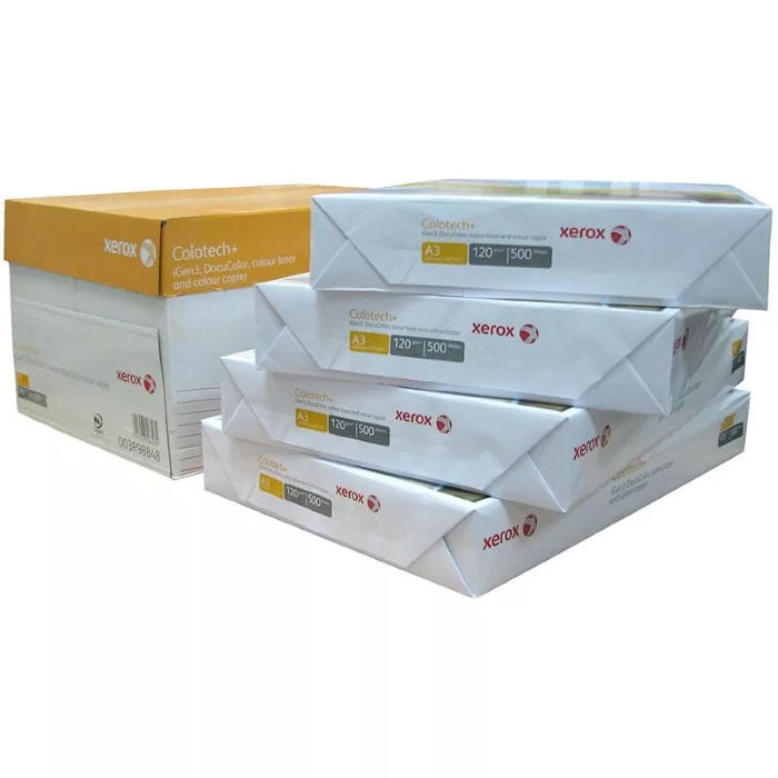 Бумага XEROX COLOTECH + без покрытия A3/ 120/ 500л. Грузить кратно 4 шт. (003R98848)