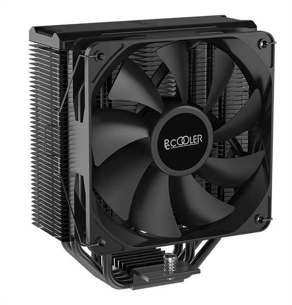 Кулер для процессора/ CPU Cooler PCCooler PALADIN EX400 (180W, 4-pin PWM, 157mm, Al/Cu, 4x6mm, 1x120mm, 73.6CFM, 28.6dBA, 1800RPM, S: 1851/1700/1200/115X, AM5/AM4, black)