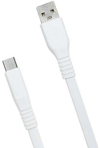 Кабель Premier 5-933RL45 2.0W USB-A-USB Type-C (m) 2м белый пакет