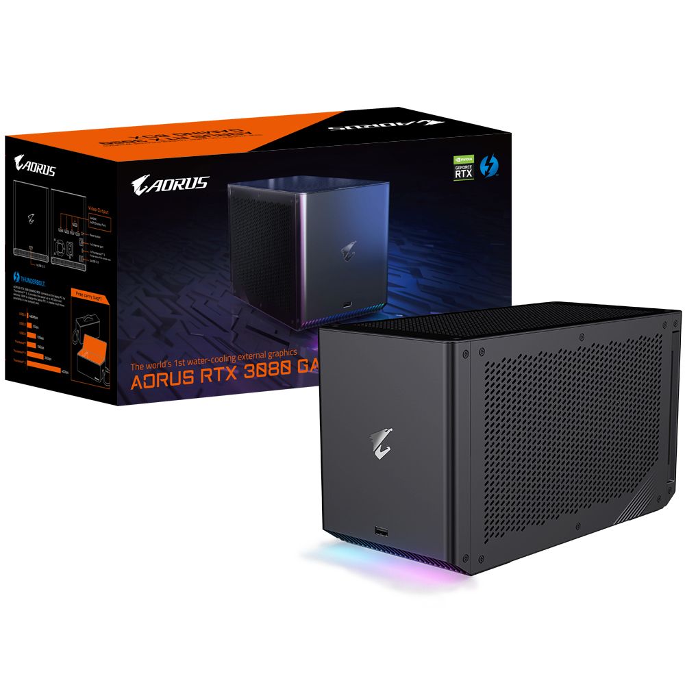 Видеокарта Gigabyte Bad Pack RTX3080 GAMING BOX 10GB GDDR6 320bit 2xHDMI 3xDP LHR RTL (309824) (GV-N3080IXEB-10GD 2.0||BP)
