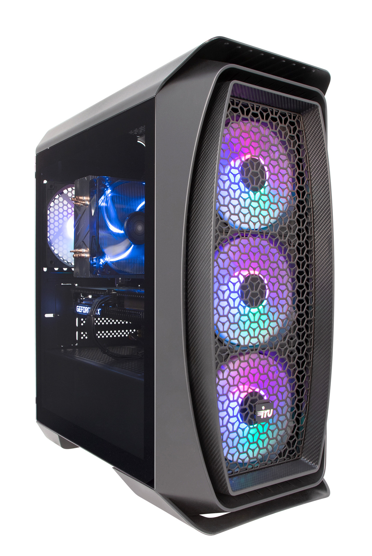 ПК IRU Game 510B6GMA MT i5 12400F (2.5) 16Gb SSD1Tb GTX1650 4Gb FreeDOS GbitEth 500W черный (RUS) (1874371)
