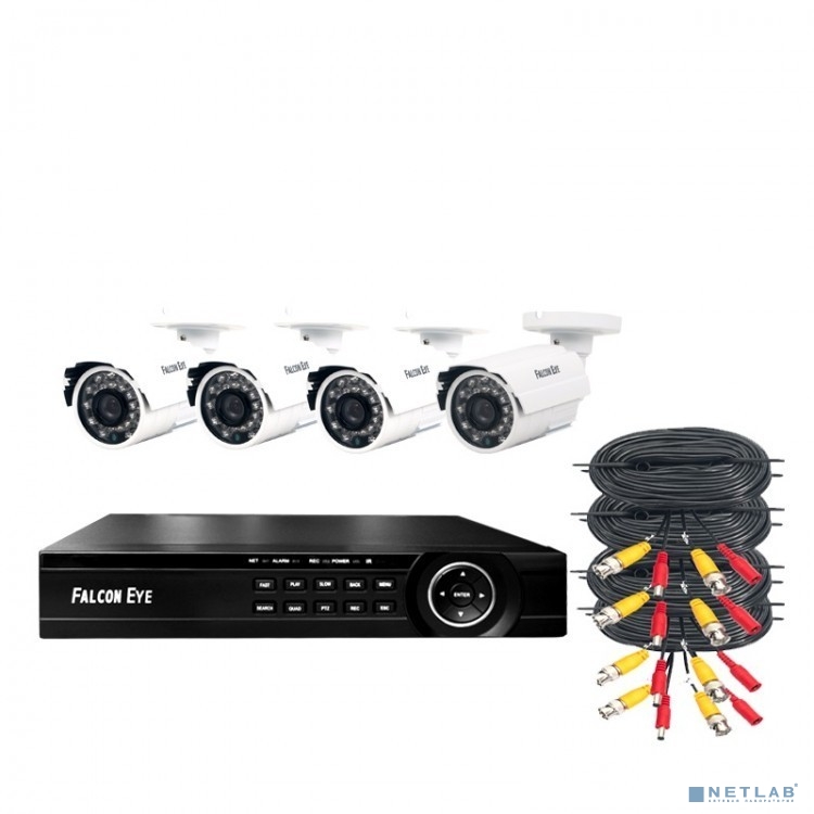 Falcon Eye FE-1108MHD KIT SMART 8.4 Комплект видеонаблюдения. -ми канальный гибридный {(AHD,TVI,CVI,IP,CVBS) регистратор; Видеовыходы: VGA;HDMI; Видеовходы: 8xBNC;Разрешение записи до 1080N}