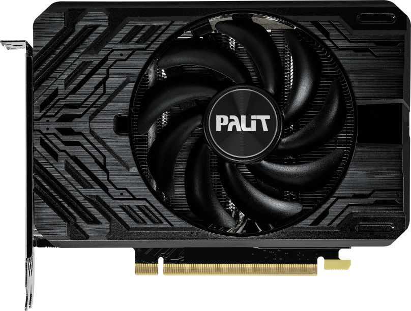 Видеокарта Palit PCI-E 4.0 RTX4060TI STORMX NVIDIA GeForce RTX 4060TI 8192Mb 128 GDDR6 2535/ 9000 HDMIx1 DPx3 HDCP Ret (NE6406T019P1-1060F)