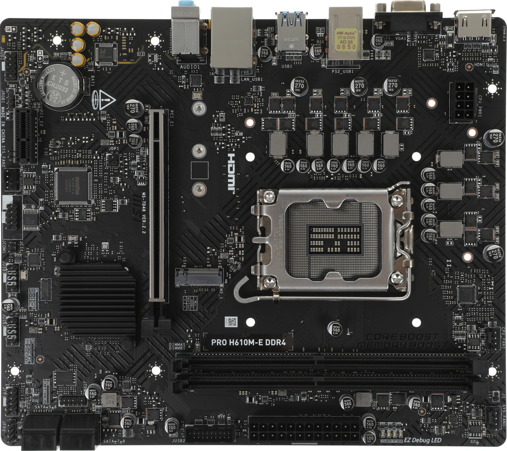 Картинка pro-h610m-e-ddr4