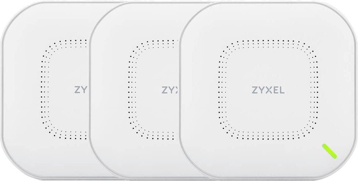 Картинка Комплект точек доступа Zyxel NebulaFlex NWA210AX (NWA210AX-EU0103F) 