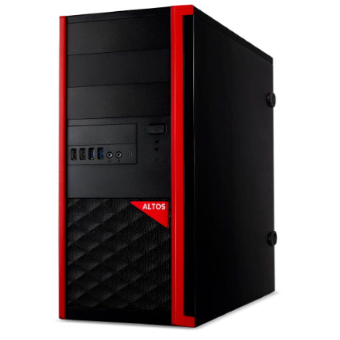 Рабочая станция Altos P10 F7 TWR/ Core i5-11400/ 8GB/ 256GB SSD/ noDVD/ RTX3070 Blower 8GB/ noOS (US.RRKTA.01L)