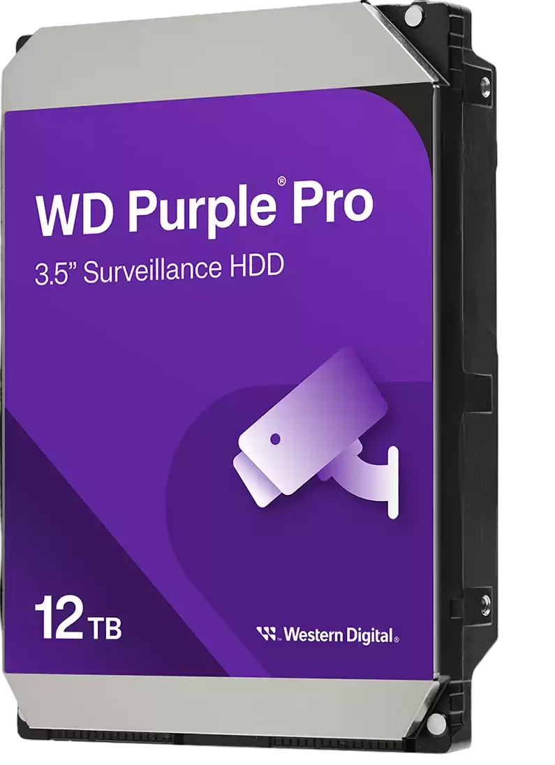 Жесткий диск/ HDD WD SATA3 12Tb Purple 7200RPM 256Mb 1 year warranty (WD122PURP)