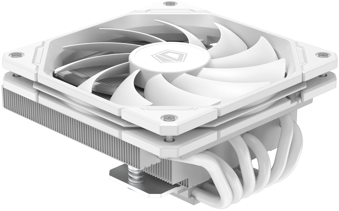 Устройство охлаждения(кулер) ID-Cooling IS-67-XT WHITE Soc-AM5/ AM4/ 1151/ 1200/ 1700 4-pin 16-35dB Al+Cu 150W 500gr Ret