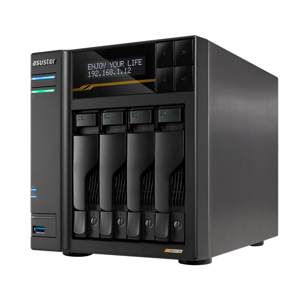 Система хранения данных/ AS6804T (LOCKERSTOR 4 Gen3) (90IX01T4-BW3S00)