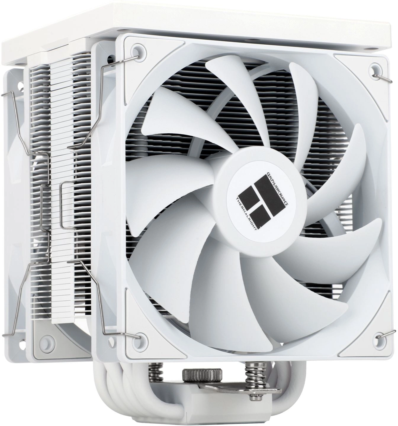 Устройство охлаждения(кулер) Thermalright Burst Assassin Vision 120 Soc-AM5/AM4/1200/1700/1851 белый 4-pin 25.6dB Al+Cu LCD Ret (BA120-VISION-WH)