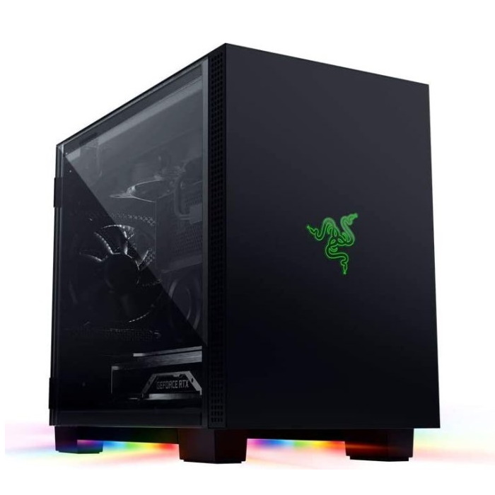 Корпус Razer Tomahawk M1 Mini-ITX без БП 3x2.5" Ryzer Chroma RGB (RC21-01400100-R3M1)