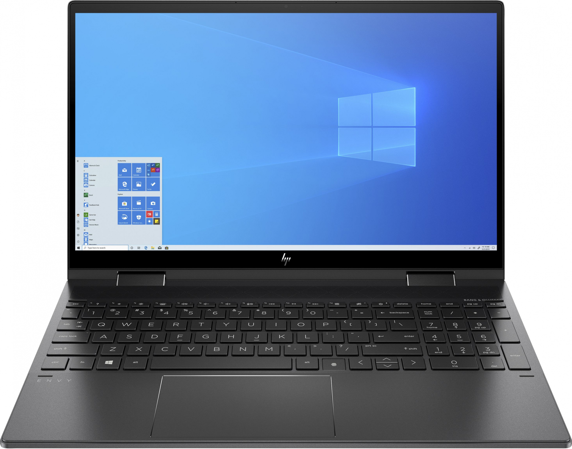 Ноутбук HP Envy x360 15-fh0011ci Ryzen 7 7730U 16Gb SSD512Gb AMD Radeon Graphics 15.6" IPS Touch FHD (1920x1080) Windows 11 Home black WiFi BT Cam (9E691EA)