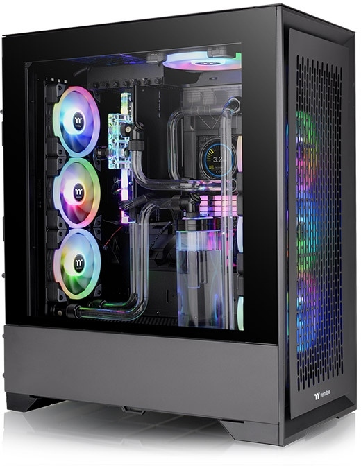 Корпус Thermaltake CTE T500 Air черный без БП ATX 3x140mm 2xUSB3.0 1xUSB3.1 audio bott PSU (CA-1X8-00F1WN-00)