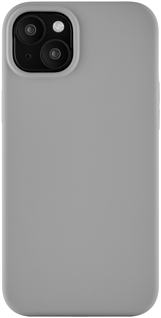 Чехол (клип-кейс) uBear для Apple iPhone 15 Plus Touch Mag Case with MagSafe серый (CS272MG67TH-I23M)
