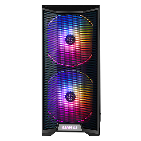 LIAN LI Lancool 215 Black, Medium Case: E-ATX (width: under 280mm), ATX, M-ATX, ITX, 2xUSB 3.0, 1xAudio, Included Fans: 2x200mm 800RPM ARGB, 1x120mm 1100 RPM (G99.LAN215X.00)