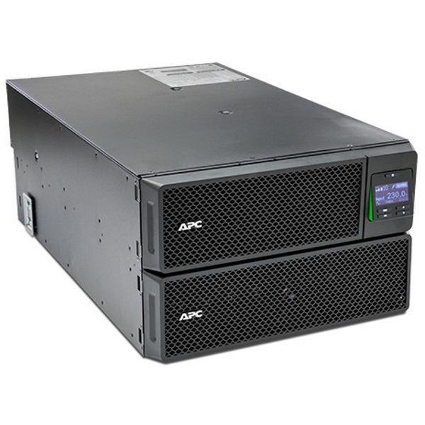 ИБП APC Smart-UPS SRT RM, 10000VA/10000W, On-Line, Tower/6U, Web/SNMP, RJ-45, Smart-Slot, USB (SRT10KRMXLI)
