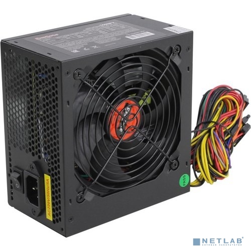 Exegate EX282071RUS Блок питания 550W ExeGate 550NPX, ATX, black,12cm fan, 24p+4p, 6/ 8p PCI-E, 3*SATA, 2*IDE, FDD