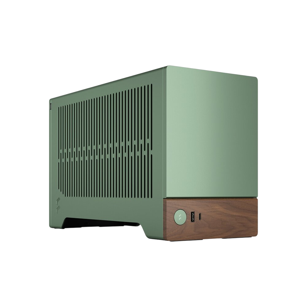 Корпус без блока питания/ Case Fractal Design Terra, Mini-Tower, no fans, 1xUSB-A 3.0 + 1xUSB 3.2 Type-C, SFX PSU Support, mITX Jade (FD-C-TER1N-03)