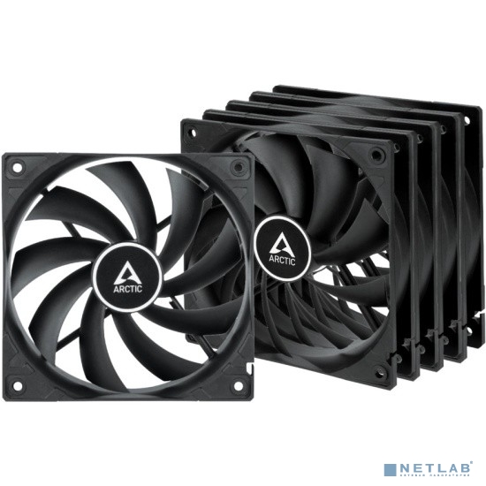 Case fan ARCTIC F12 PWM PST Value Pack (Black) (5pc) (ACFAN00250A)