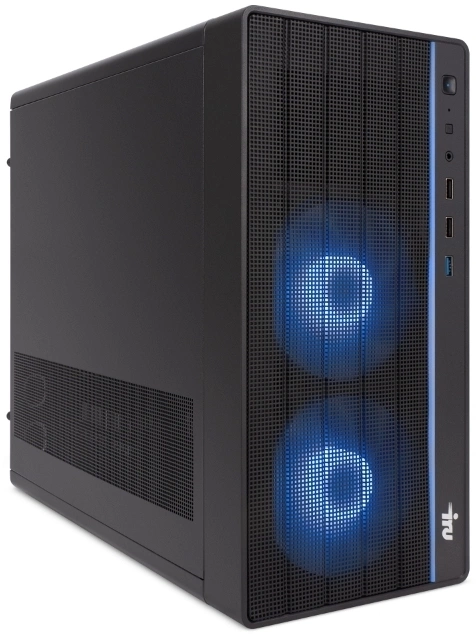 Компьютер IRU Game 510H6SEA MT i5 12400F (2.5) 16Gb SSD512Gb RTX3050 8Gb DOS GbitEth 500W черный (2023156)