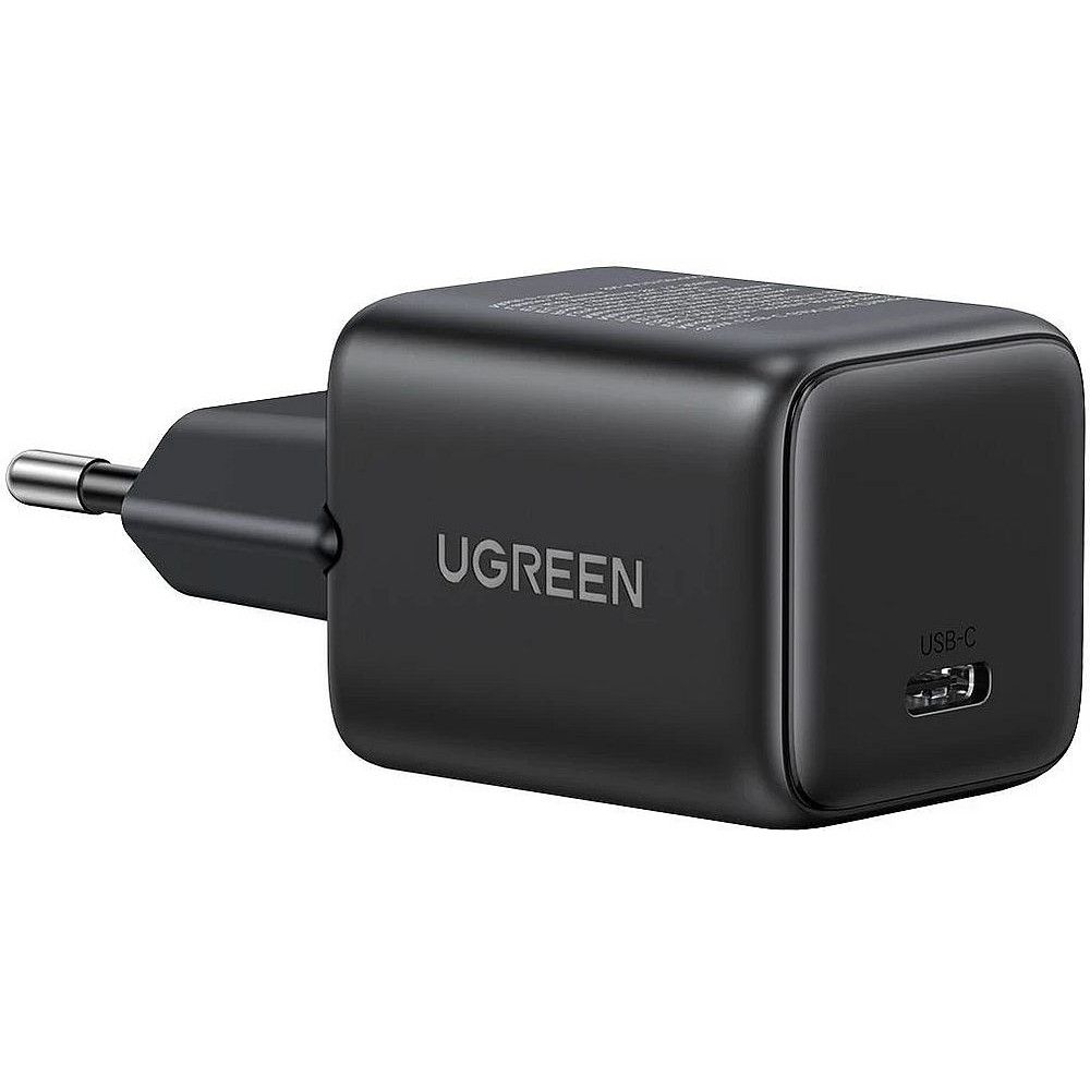 Сетевое зарядное устройство UGREEN X513 (65007) 30W USB-C GaN Fast Charger EU. Цвет: черный (65007_)