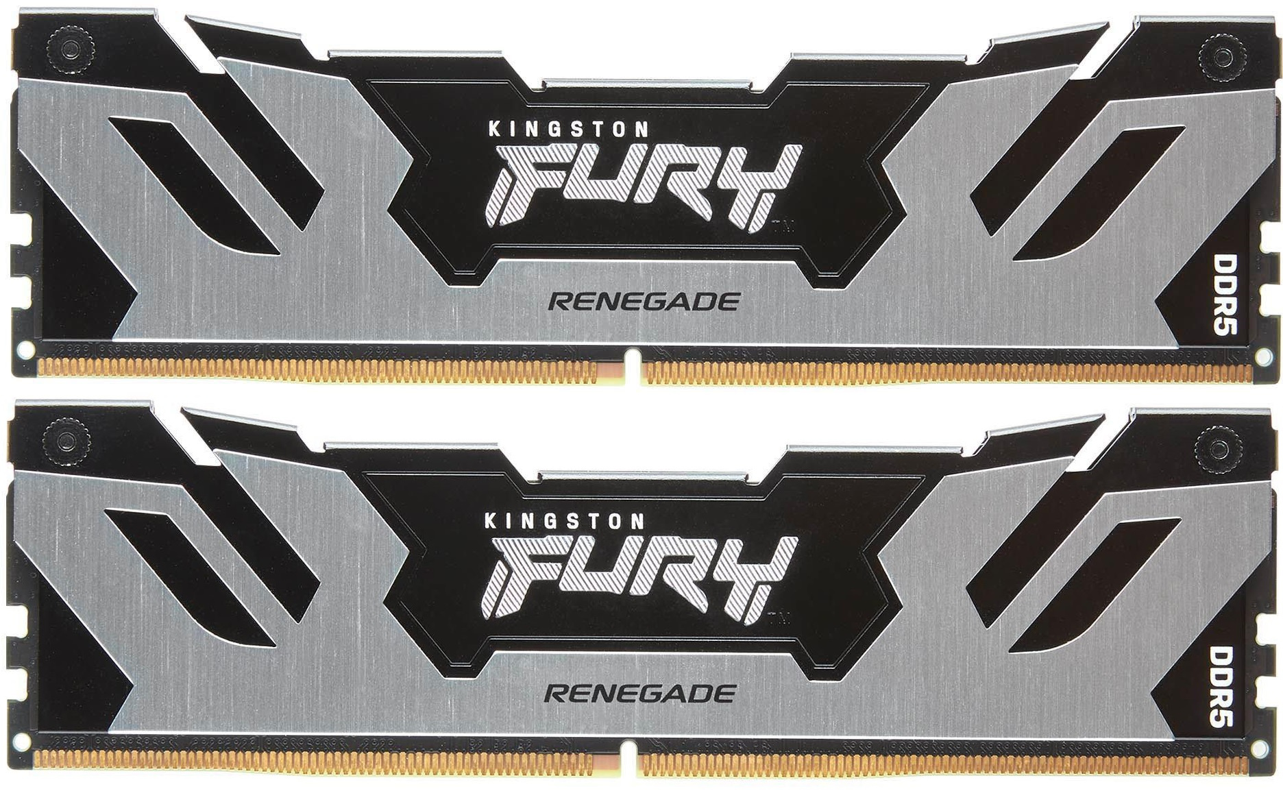 DDR 5 DIMM 48Gb PC51200, 6400Mhz, Kingston FURY Renegade Silver XMP CL32 (Kit of 2) (KF564C32RSK2-48) (retail)