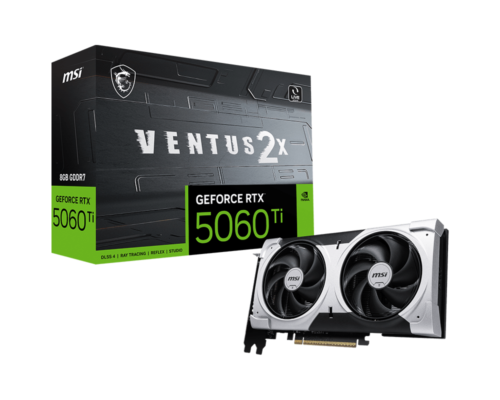 Видеокарта/ GeForce RTX 5060 Ti 8G VENTUS 2X PLUS