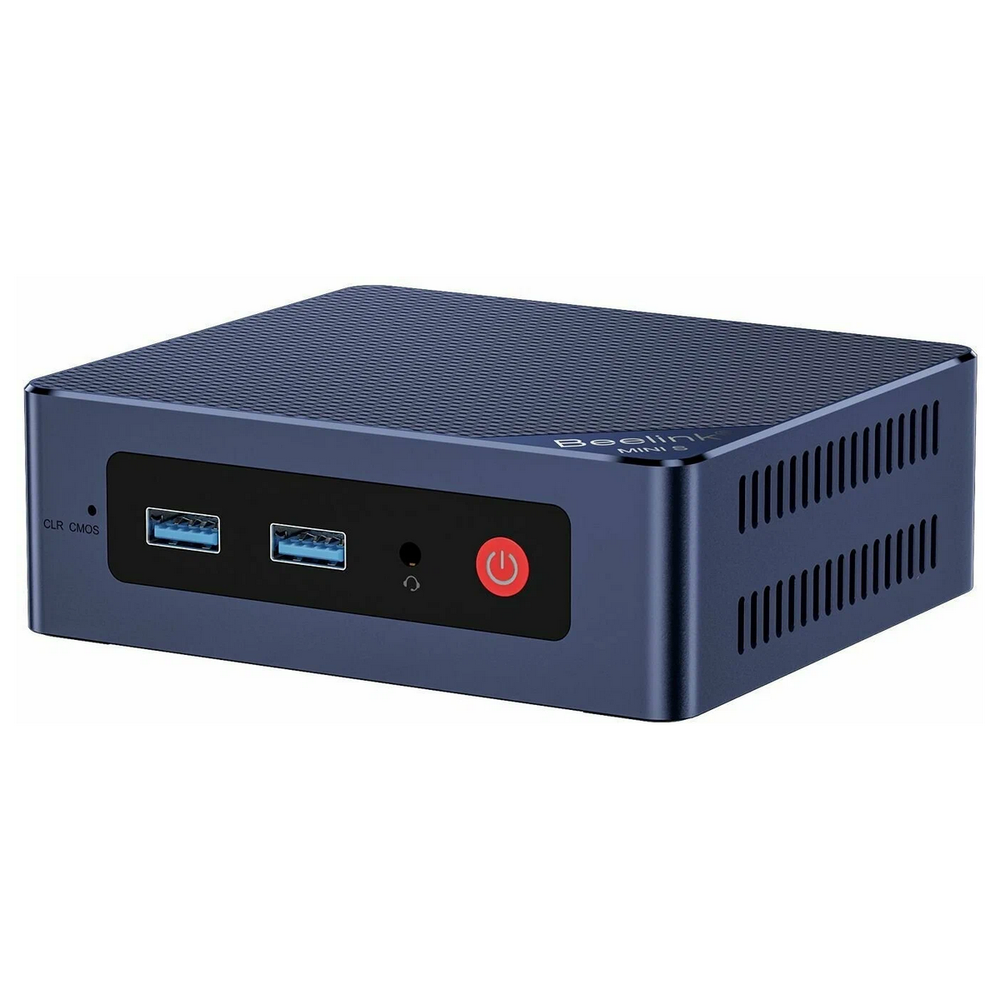 Мини-компьютер Beelink MINI S13 , CPU: Intel® Twin Lake N150 Processor , 4C/ 4T , GPU : Intel Graphics 24EUs 1000MHz, 16GB DDR4 3200MHz RAM 500GB SSD , Wi-Fi 6 (Intel AX101) ; Bluetooth 5.2; LAN 1000Mbps * 1 ; HDMI * 2 (BL/MINI S13/N150/16G/500G/NAVY BLUE