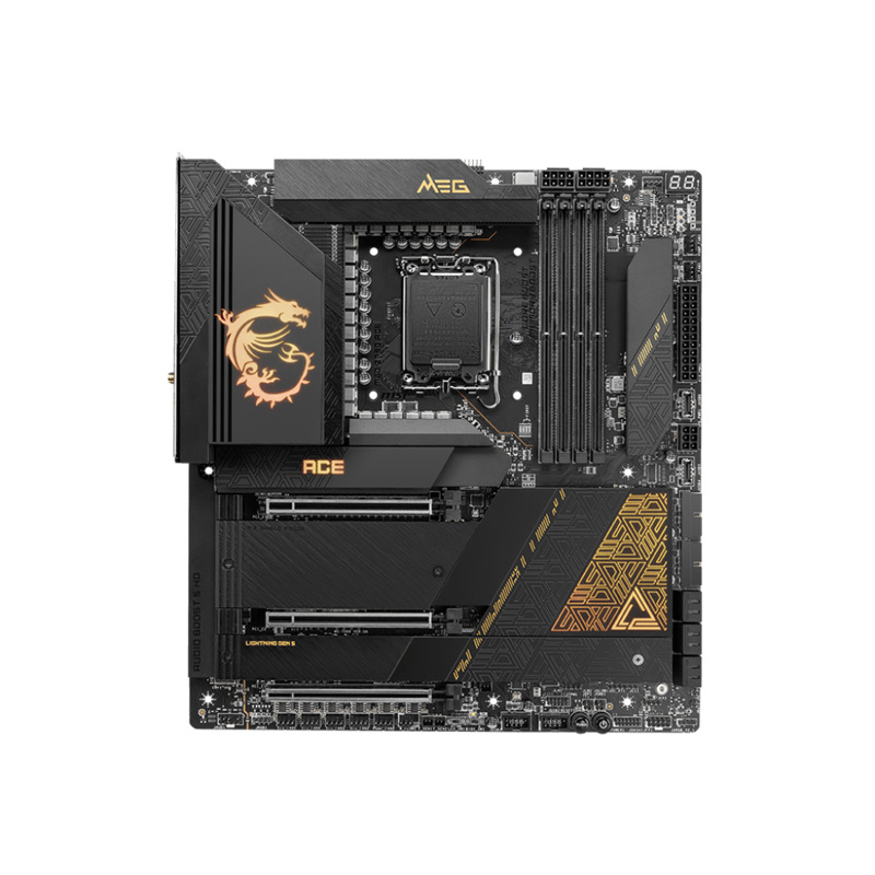 MSI MEG Z790 ACE LGA1700,4DDR5,3PCI-Ex16,5M.2,2USB3.2 Gen2x2, 7USB3.2 Gen2, 1USB3.2