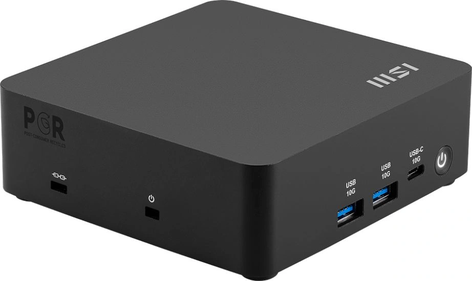 Компьютер MSI Cubi NUC AI 1UMG-043XRU Core Ultra 5 125H (1.2) 16Gb SSD512Gb Arc graphics без ОС 2x2.5GbitEth WiFi BT 120W черный (9S6-B20911-043)