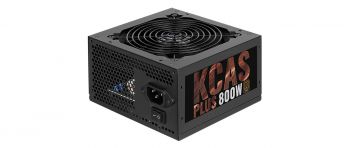 Блок питания Aerocool ATX 800W KCAS PLUS 800 80+ bronze (24+4+4pin) APFC 120mm fan 7xSATA RTL (KCAS-800W PLUS)