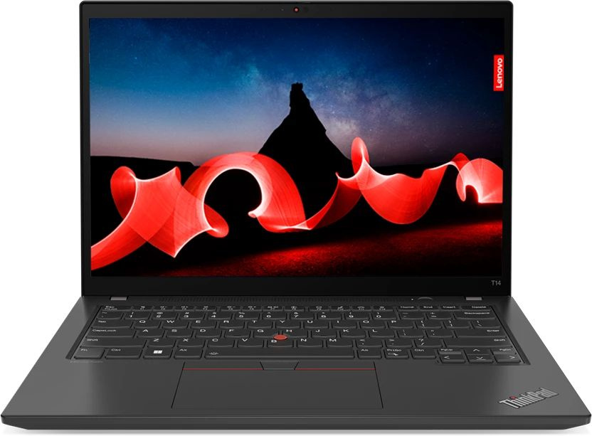 Ноутбук Lenovo ThinkPad T14 G4 Core i5 1335U 16Gb SSD512Gb Intel Iris Xe graphics 14" IPS WUXGA (1920x1200) Windows 11 Professional 64 black WiFi BT Cam (21HEA05QCD)