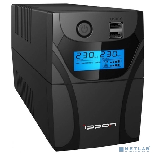 ИБП Ippon Back Power Pro II 800 Line-interactive 480W/ 800VA RTL {4} (1030309)