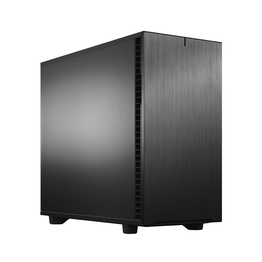 Корпус ПК без блока питания/ Case Fractal Design Define 7 Solid, Midi-Tower, 3x140mm, 2xUSB-A 2.0 + 2xUSB-A 3.2 + 1xUSB 3.2 Type-C E-ATX, ATX, mATX, mITX Black (FD-C-DEF7A-01)
