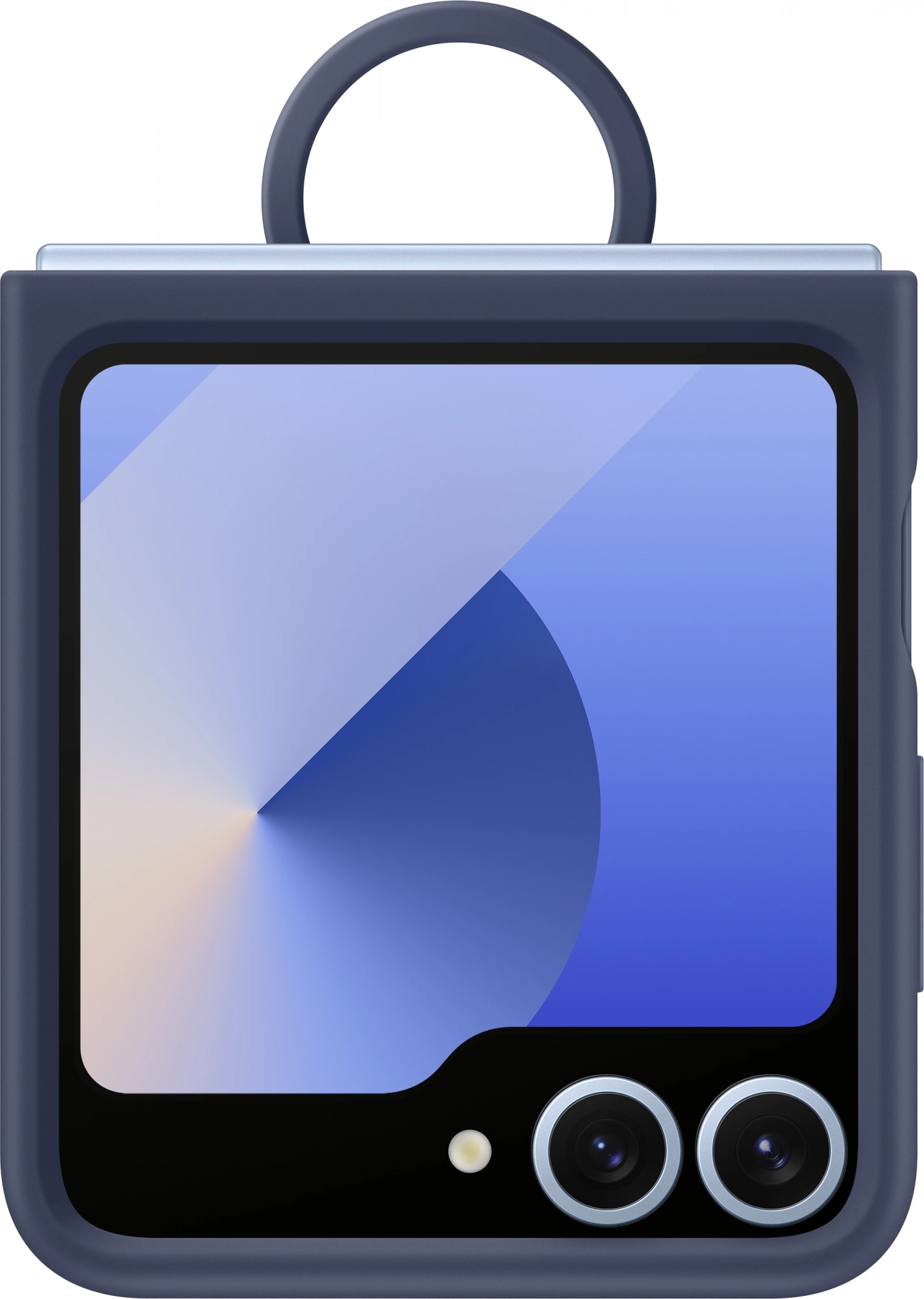 Чехол (клип-кейс) Samsung для Samsung Galaxy Z Flip6 Silicone Case Flip 6 (F741) темно-синий (EF-PF741TNEGRU)