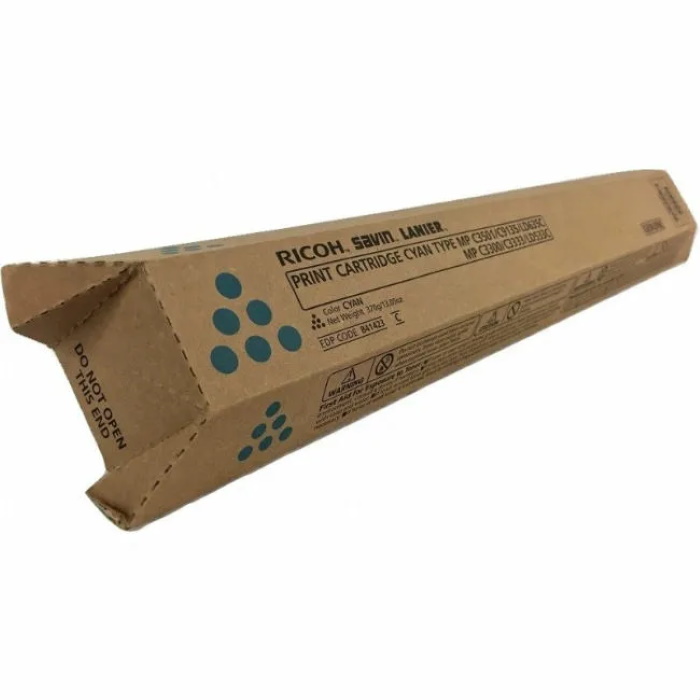 Тонер-картридж тип MPC3501 /MPC3300 голубой/ Print Cartridge Cyan MP C3501/MP C3300 (842046)