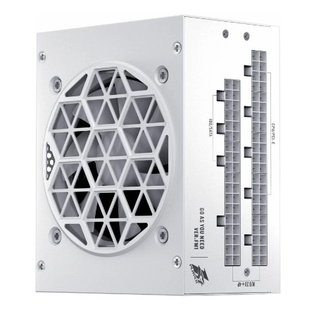 1STPLAYER SFX 750W PLATINUM White / SFX, APFC, 80 PLUS Platinum, LLC+DC-DC, 80mm fan, full modular / PS-750SFX-WH
