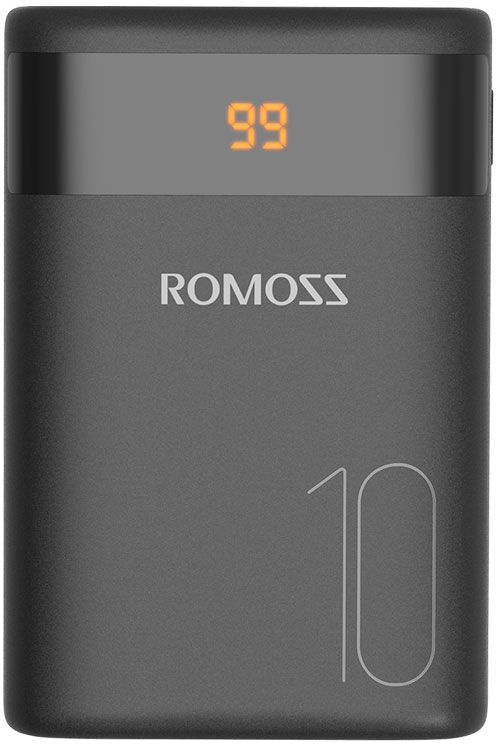 Мобильный аккумулятор Romoss Ares 10 10000mAh 1A черный