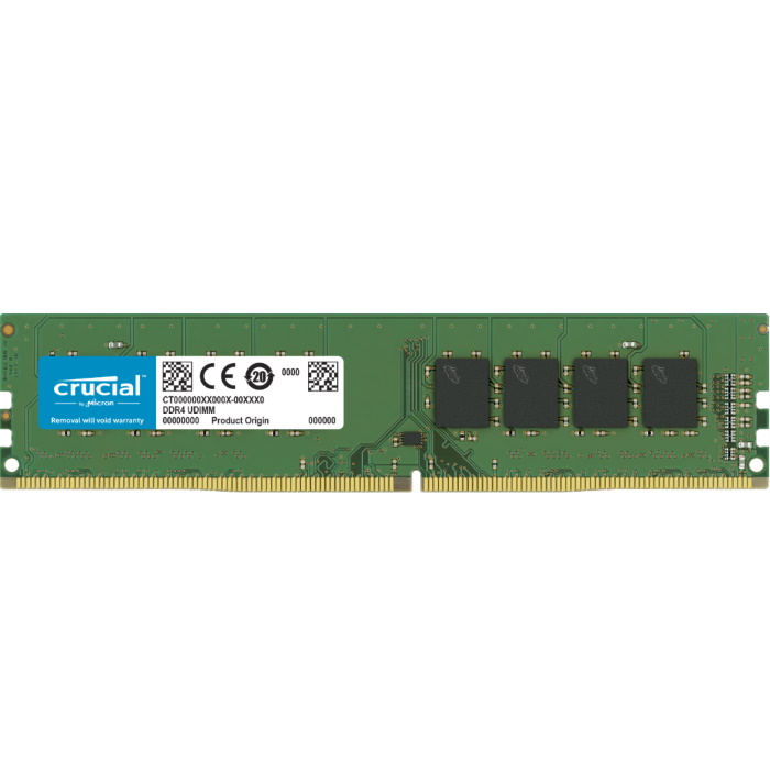 Модуль памяти Crucial DDR4 8GB PC4-25600 3200MHz UDIMM CL22 1.2V (CT8G4DFRA32A)