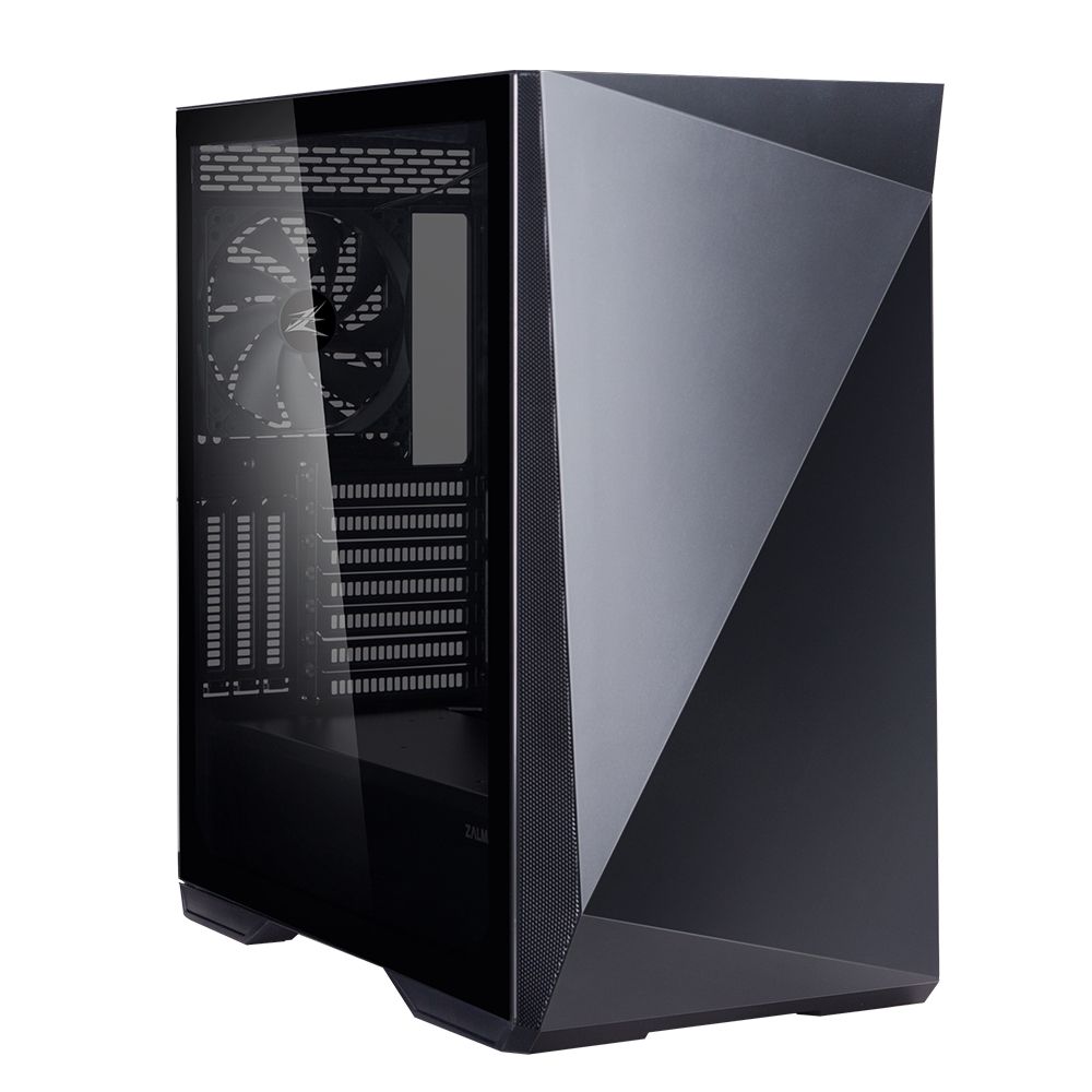 Корпус для ПК Zalman Bad Pack Z9 Iceberg Black ATX Mid Tower PC Case, Black fan (Z9 ICEBERG BLACK||BP)