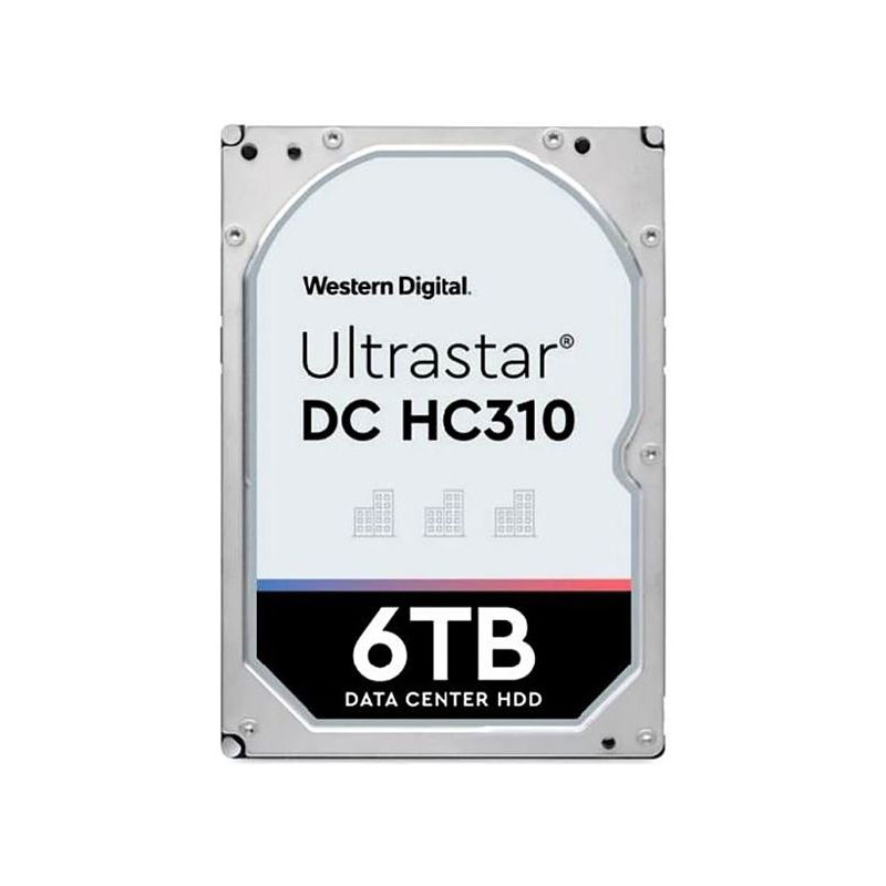 HDD WD SAS Server 6Tb Ultrastar 7200 12Gb/ s 256MB 1 year ocs (HUS726T6TAL5204)