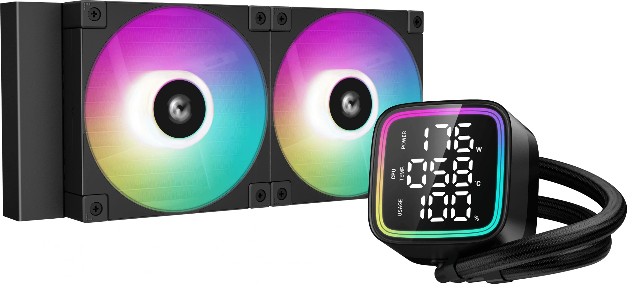 Вентилятор для процессора Deepcool LD240 R-LD240-BKMSN-G-1