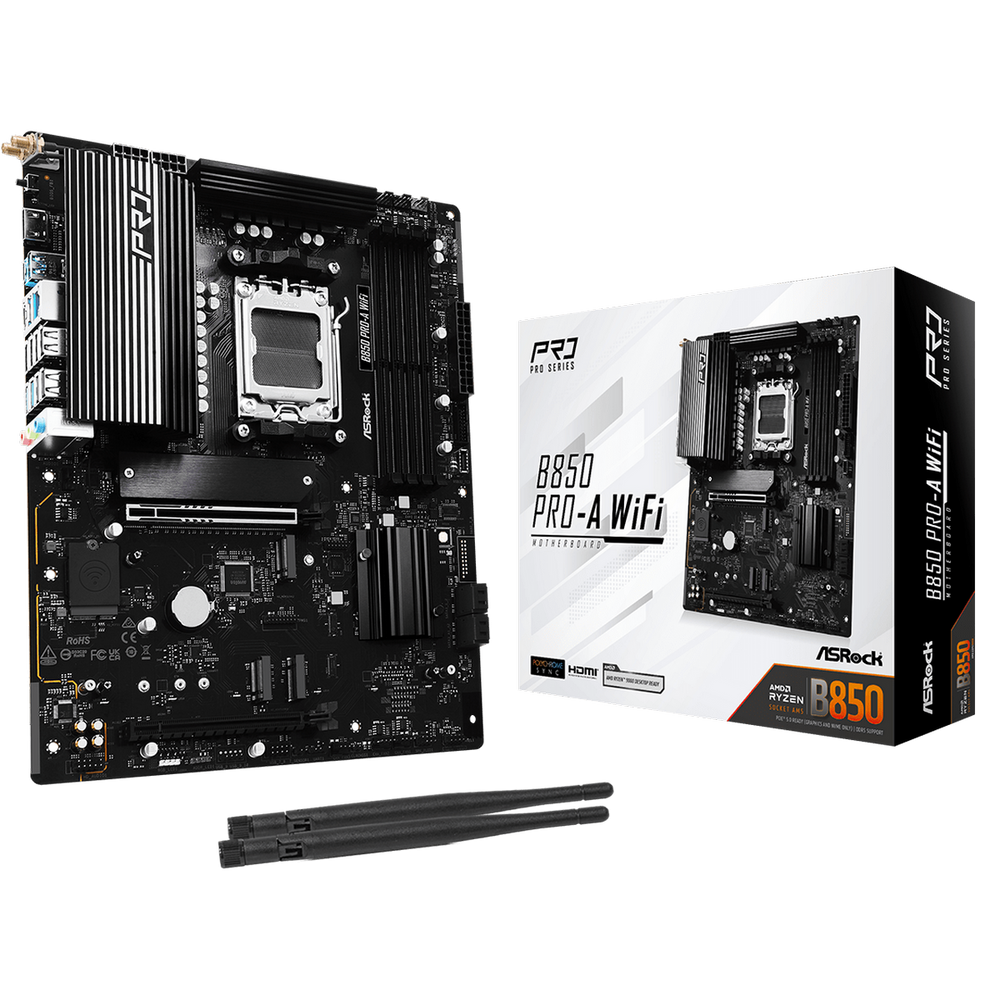Материнская плата ASRock B850 PRO-A WIFI,