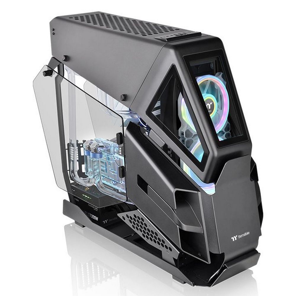 Корпус Thermaltake Bad Pack AH T600 CA-1Q4-00M1WN-00 Black/ Win/ SPCC/ 5mm Tempered Glass*2 (524001) (CA-1Q4-00M1WN-00||BP)