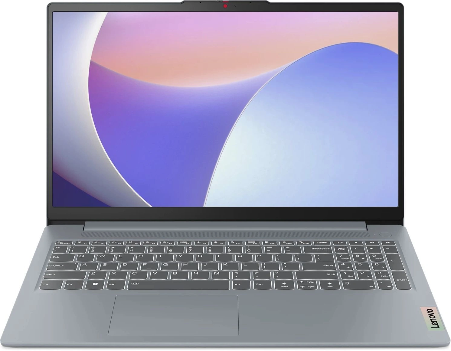 Ноутбук Lenovo IdeaPad Slim 3 16IAH8 Core i5 12450H 16Gb SSD512Gb Intel UHD Graphics 16" IPS WUXGA (1920x1200) без ОС grey WiFi BT Cam (83ES003YRK)