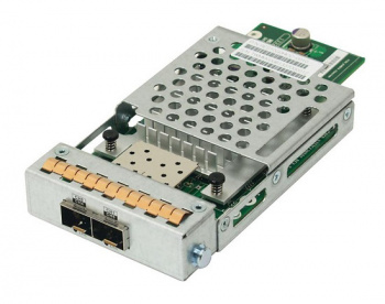 Infortrend EonStor / EonStor DS / EonNAS 3000-1/EonNAS 1000-1 host board with 2 x 10Gb iSCSI (SFP+) ports (RES10G0HIO2-0010)