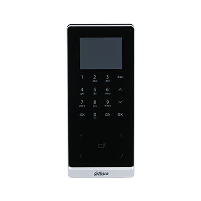 Считыватель RFID DAHUA влагозащищенный автономный с клавиатурой и Wi-Fi (DHI-ASI2201H-W)