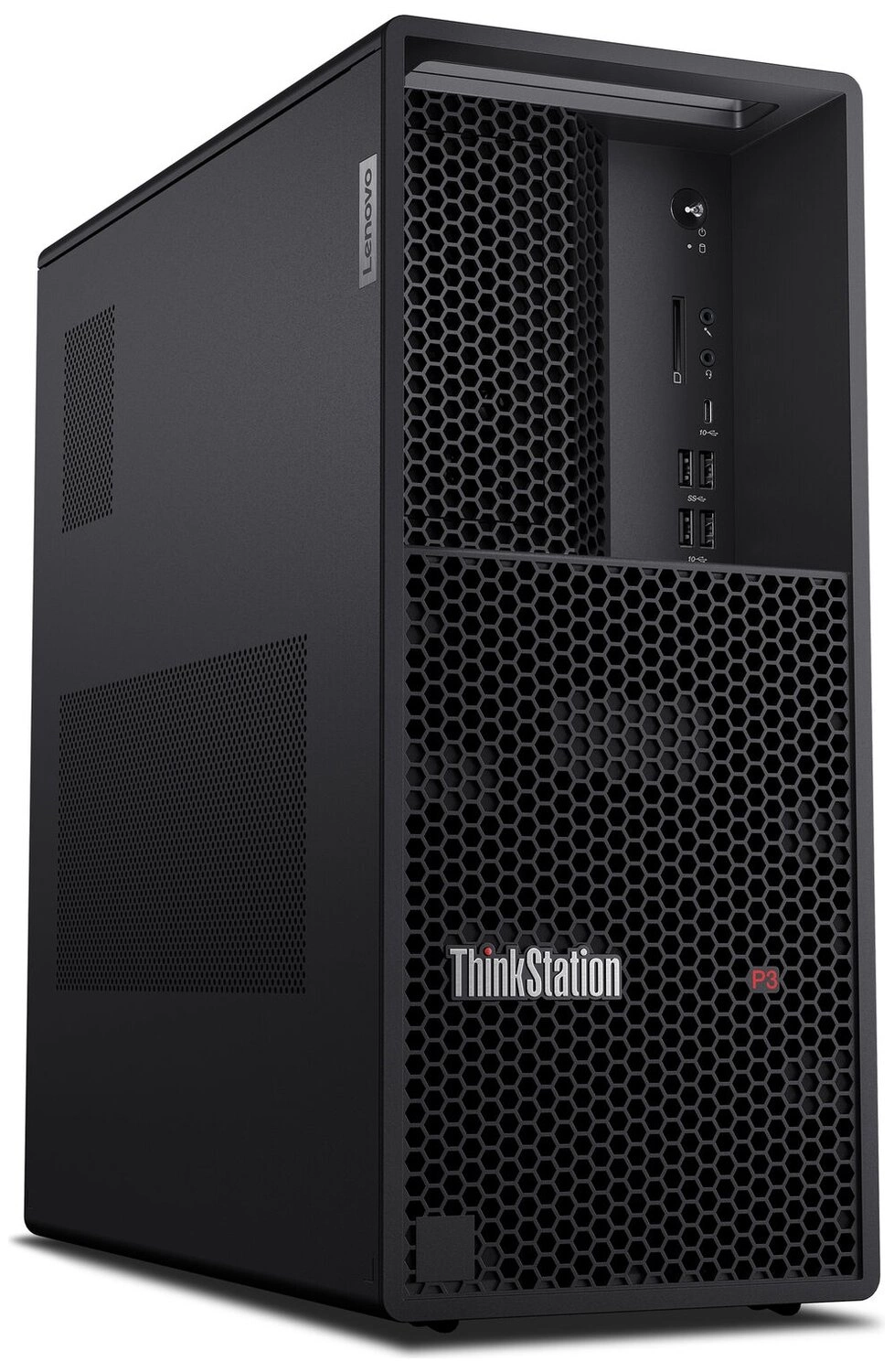 Компьютер Lenovo ThinkStation P3t MT i7 13700 (2.1) 32Gb SSD1Tb UHDG 770 CR Windows 11 Pro 64 GbitEth 750W kb мышь клавиатура черный (30GUSGUR00)